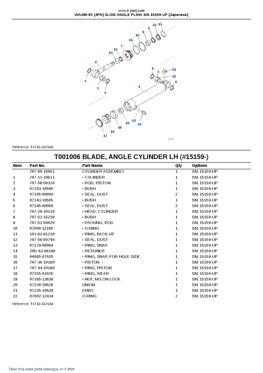 WA380-8Y (JPN) SLIDE ANGLE PLOW S/N 15159-UP (Japanese) – sample page 6 WA380-8Y (JPN) SLIDE ANGLE PLOW S/N 15159-UP (Japanese) – sample page 6