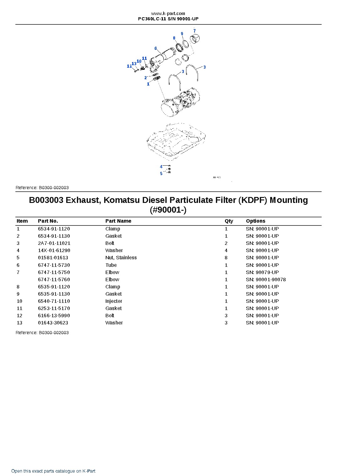 PC360LC-11 S/N 90001-UP – sample page 10