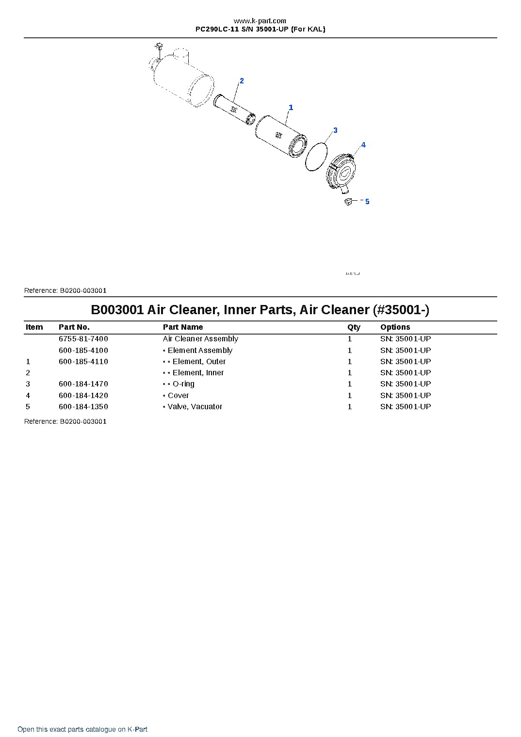 PC290LC-11 S/N 35001-UP (For KAL) – sample page 7 PC290LC-11 S/N 35001-UP (For KAL) – sample page 7