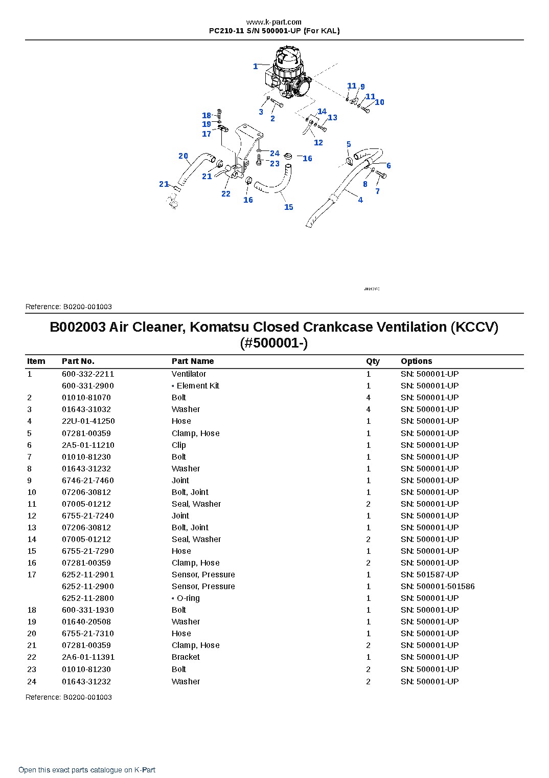 PC210-11 S/N 500001-UP (For KAL) – sample page 4