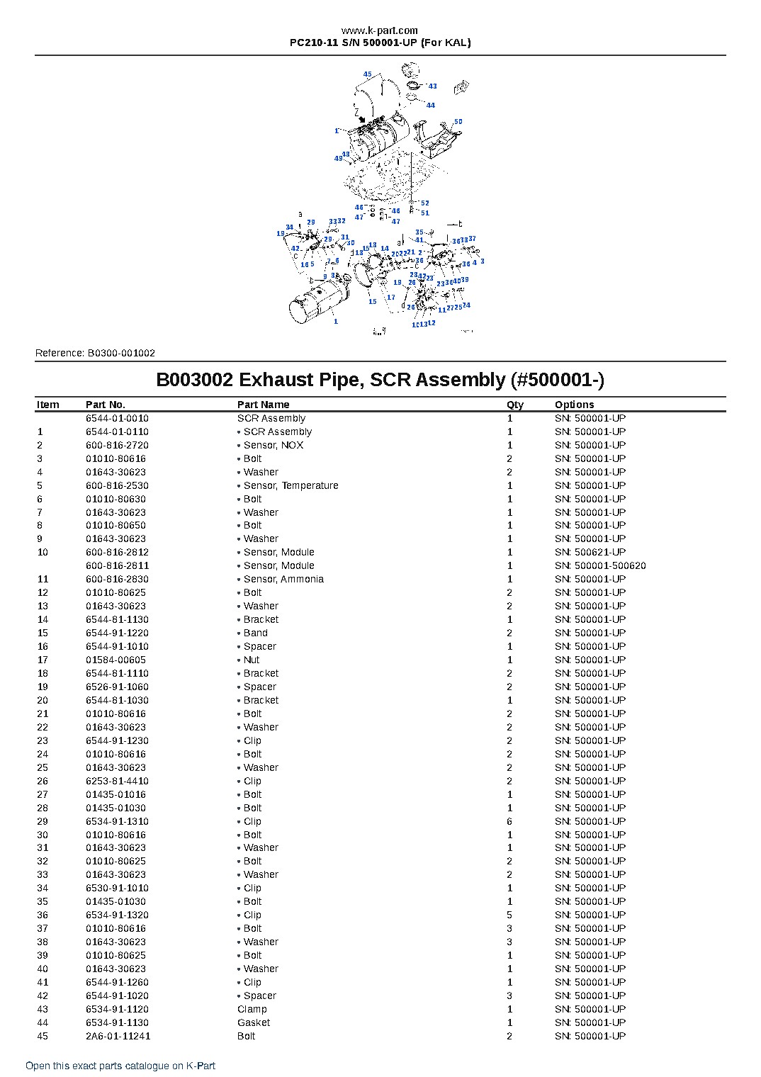 PC210-11 S/N 500001-UP (For KAL) – sample page 8