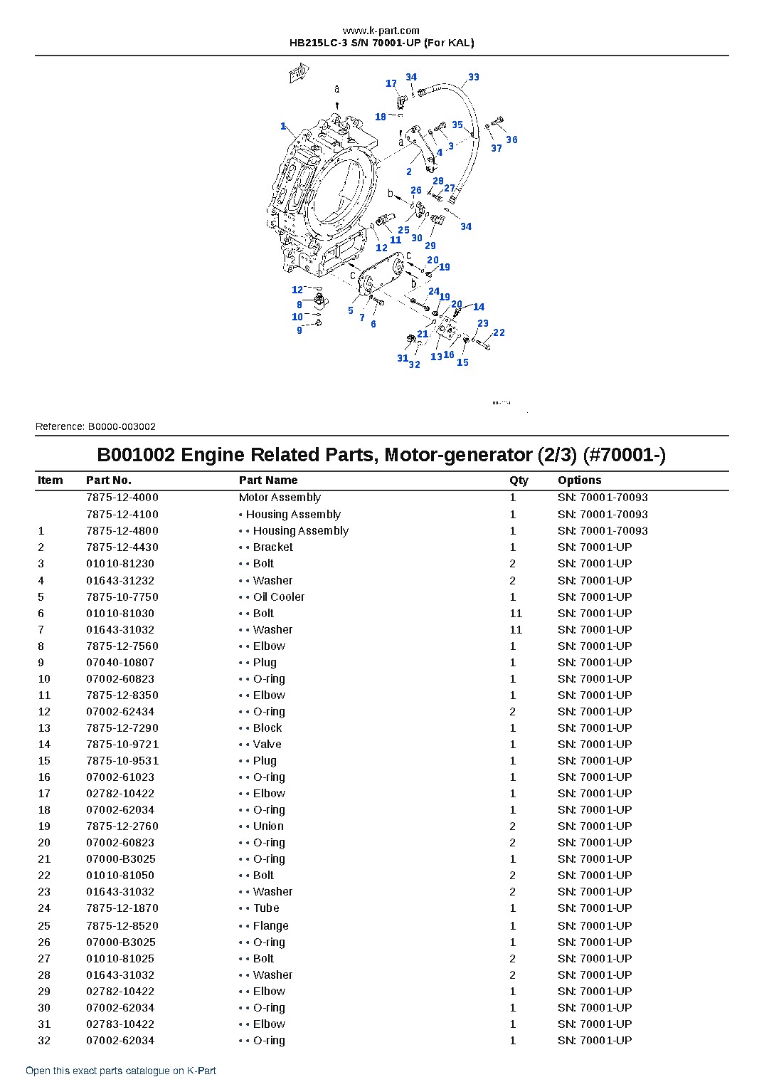 HB215LC-3 S/N 70001-UP (For KAL) – sample page 2