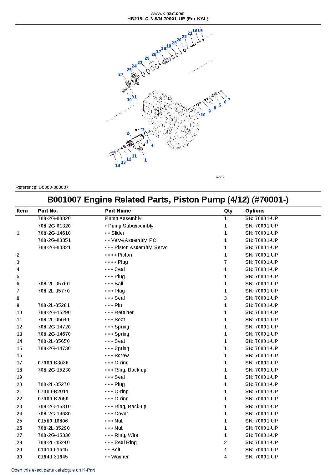 HB215LC-3 S/N 70001-UP (For KAL) – sample page 8
