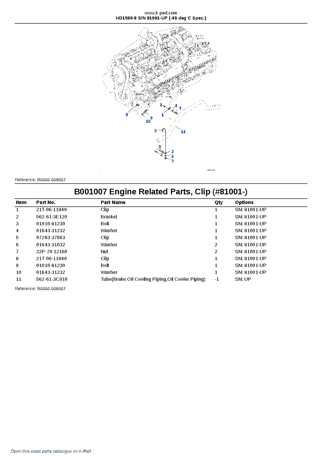 HD1500-8 S/N 81001-UP (-40 deg C Spec.) – sample page 8