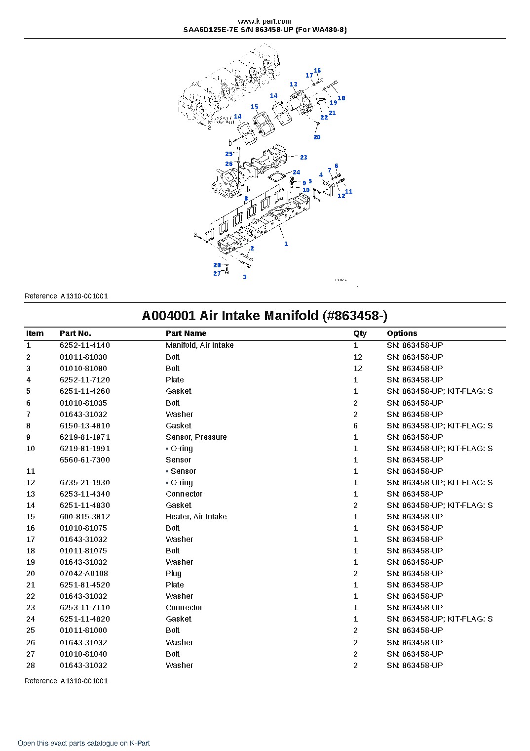 SAA6D125E-7E S/N 863458-UP (For WA480-8) – sample page 8