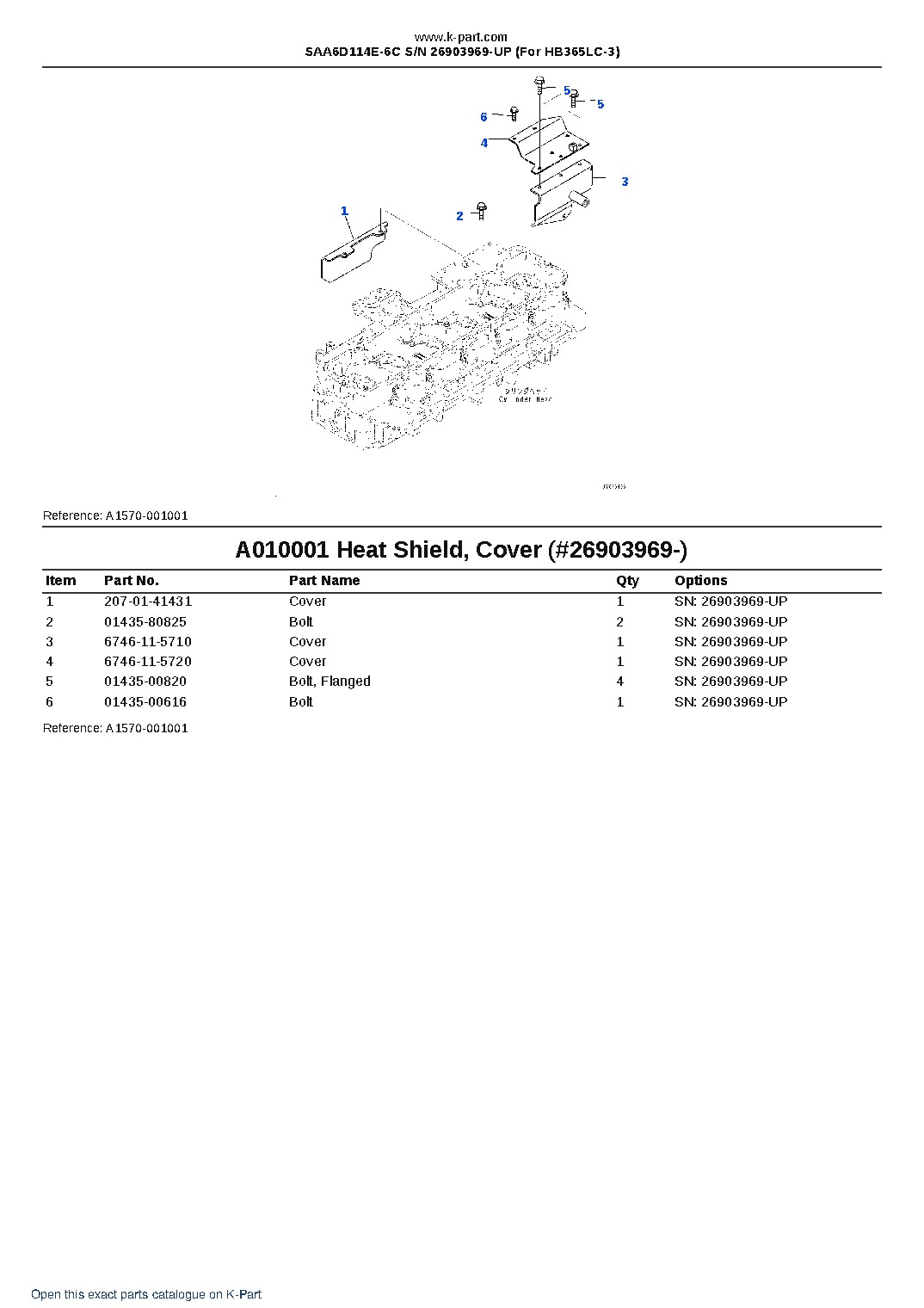 SAA6D114E-6C S/N 26903969-UP (For HB365LC-3) – sample page 10 SAA6D114E-6C S/N 26903969-UP (For HB365LC-3) – sample page 10