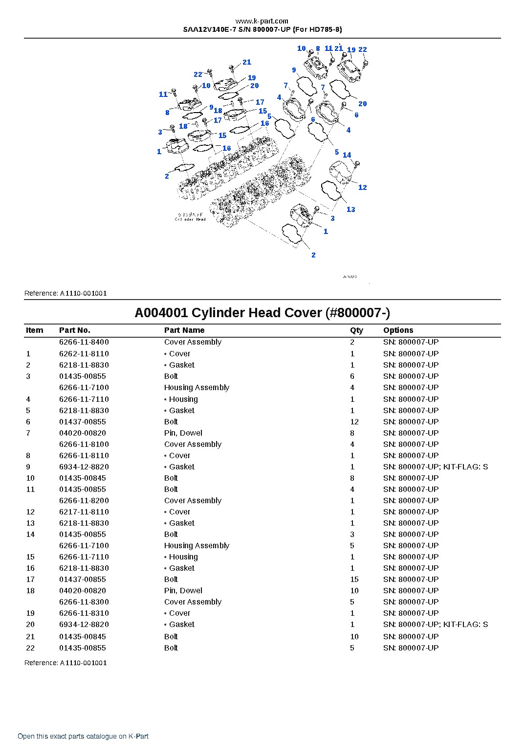 SAA12V140E-7 S/N 800007-UP (For HD785-8) – sample page 5