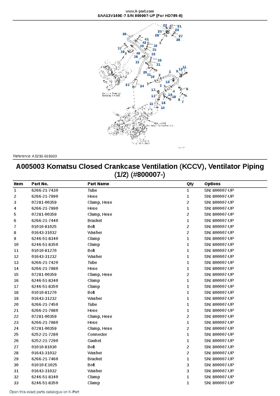 SAA12V140E-7 S/N 800007-UP (For HD785-8) – sample page 9