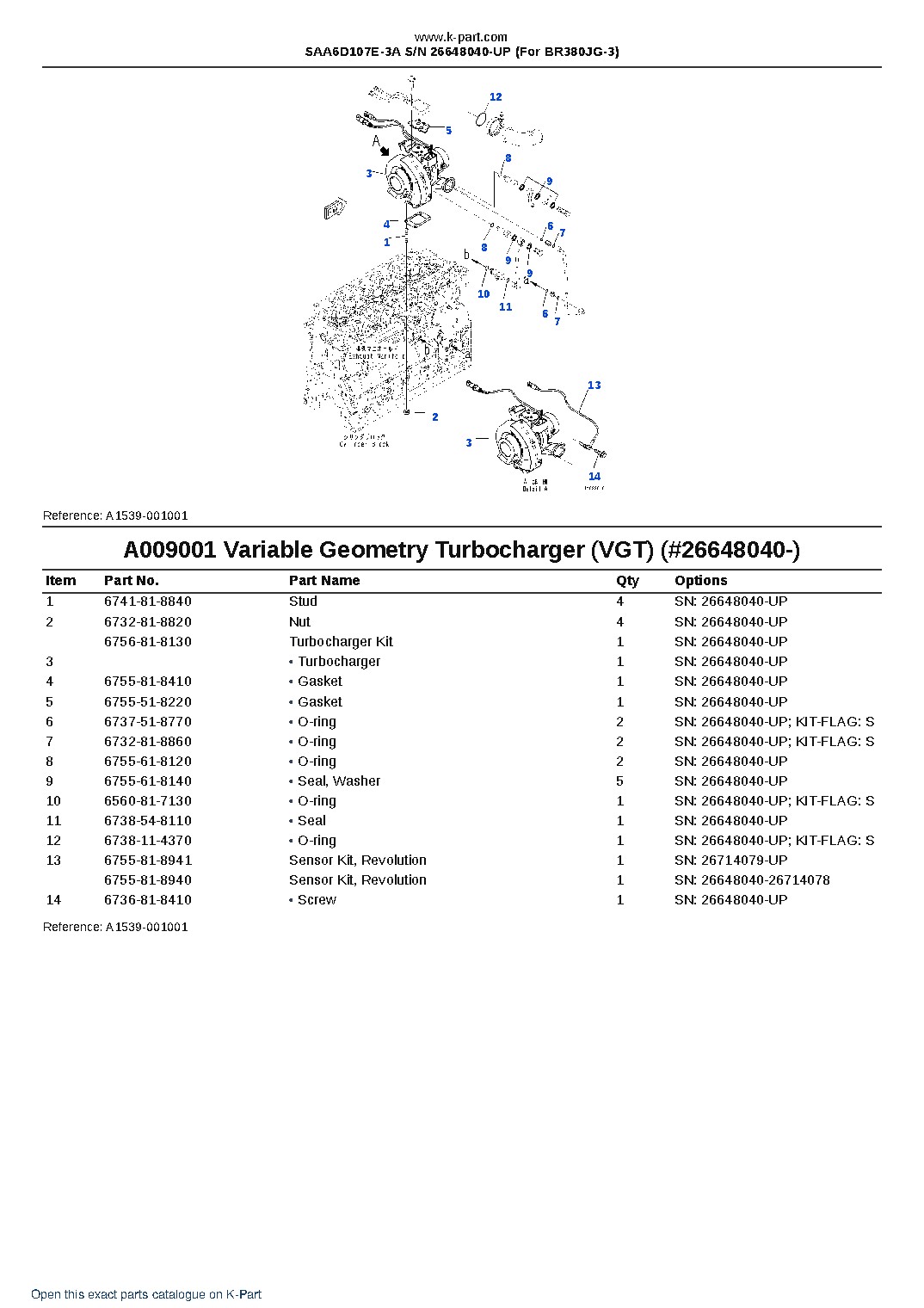 SAA6D107E-3A S/N 26648040-UP (For BR380JG-3) – sample page 9 SAA6D107E-3A S/N 26648040-UP (For BR380JG-3) – sample page 9