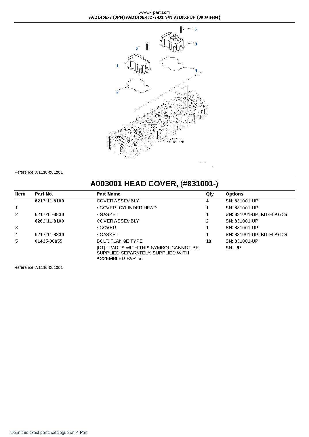 A6D140E-7 (JPN) A6D140E-KC-7-D1 S/N 831001-UP (Japanese) – sample page 9 A6D140E-7 (JPN) A6D140E-KC-7-D1 S/N 831001-UP (Japanese) – sample page 9