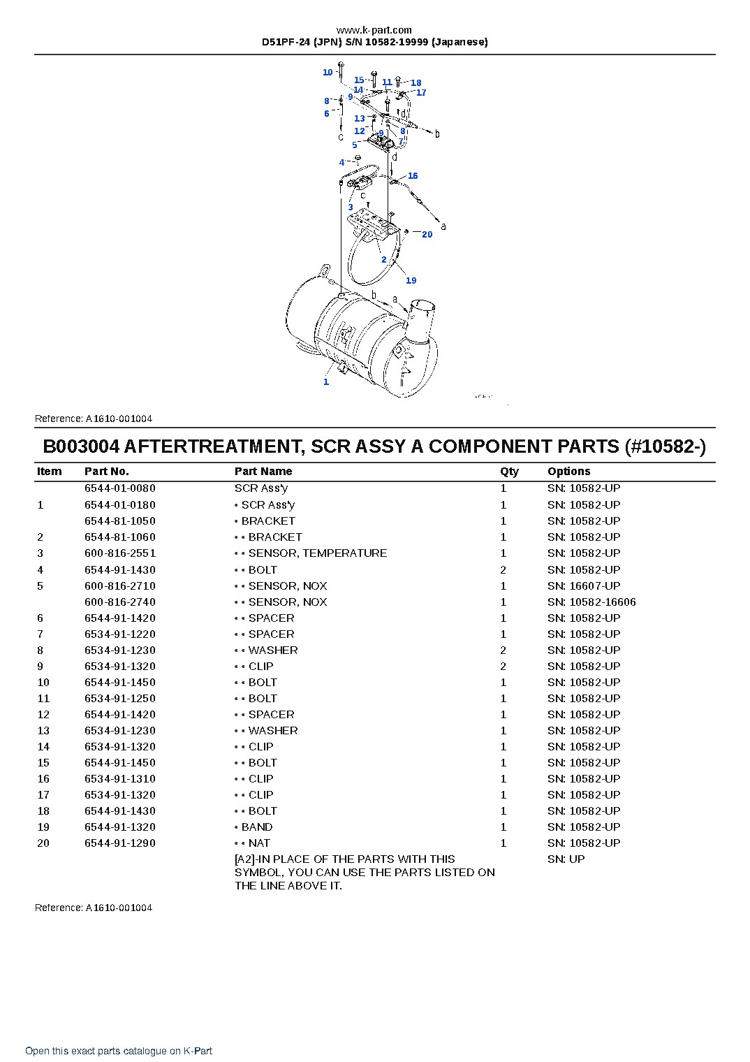 D51PF-24 (JPN)  S/N 10582-19999 (Japanese) – sample page 9