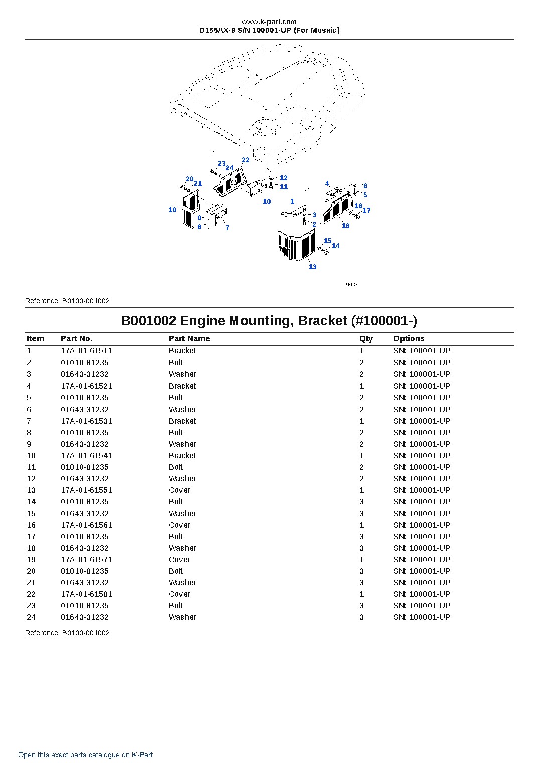 D155AX-8 S/N 100001-UP (For Mosaic) – sample page 2