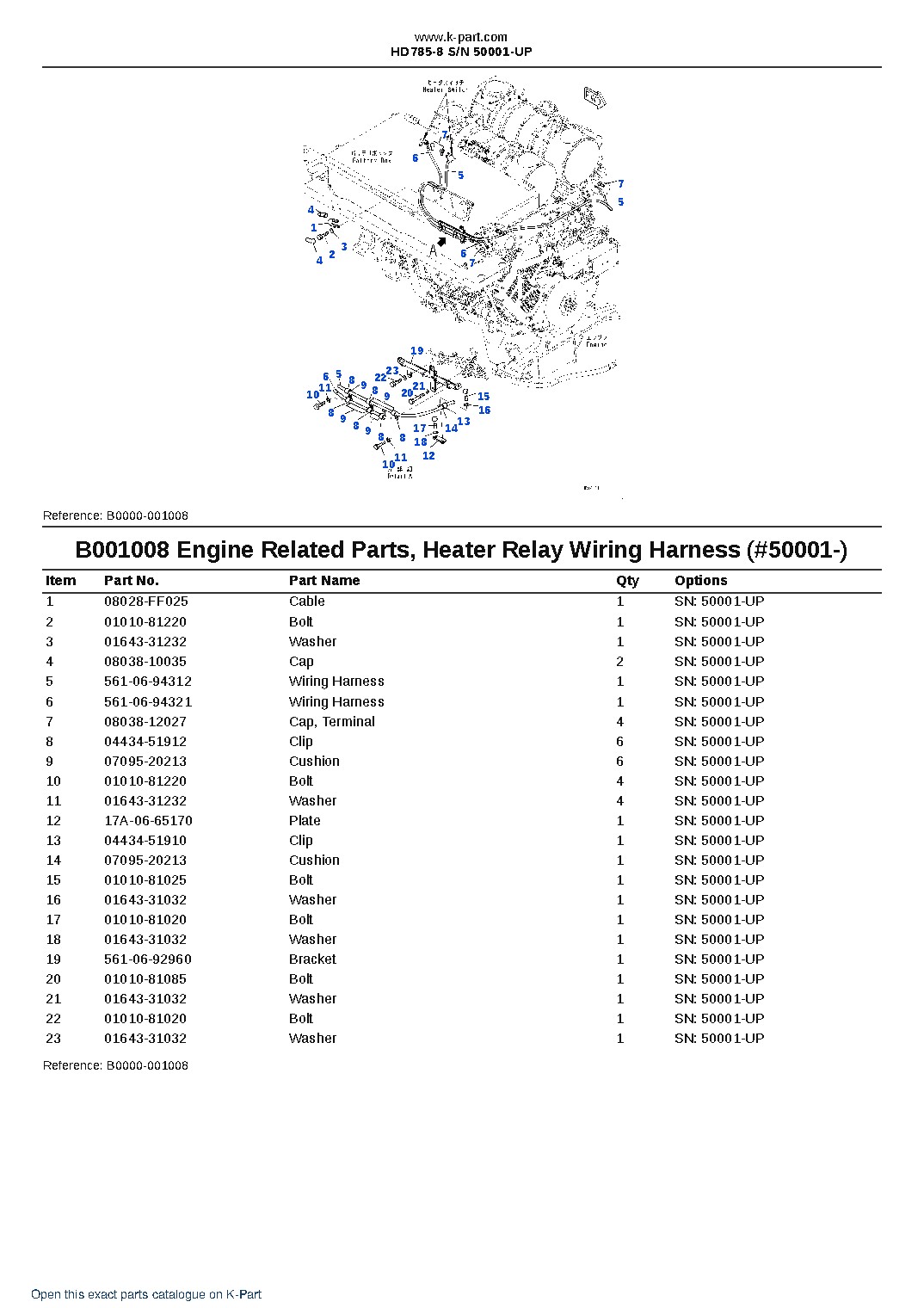 HD785-8 S/N 50001-UP – sample page 10