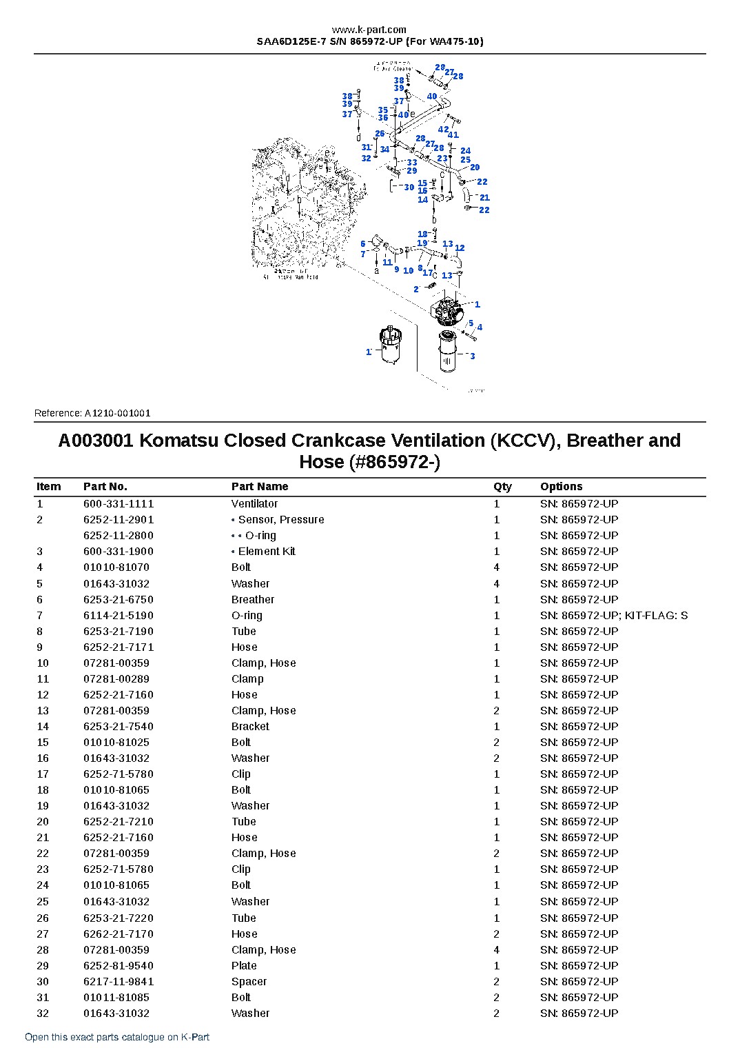 SAA6D125E-7 S/N 865972-UP (For WA475-10) – sample page 4 SAA6D125E-7 S/N 865972-UP (For WA475-10) – sample page 4