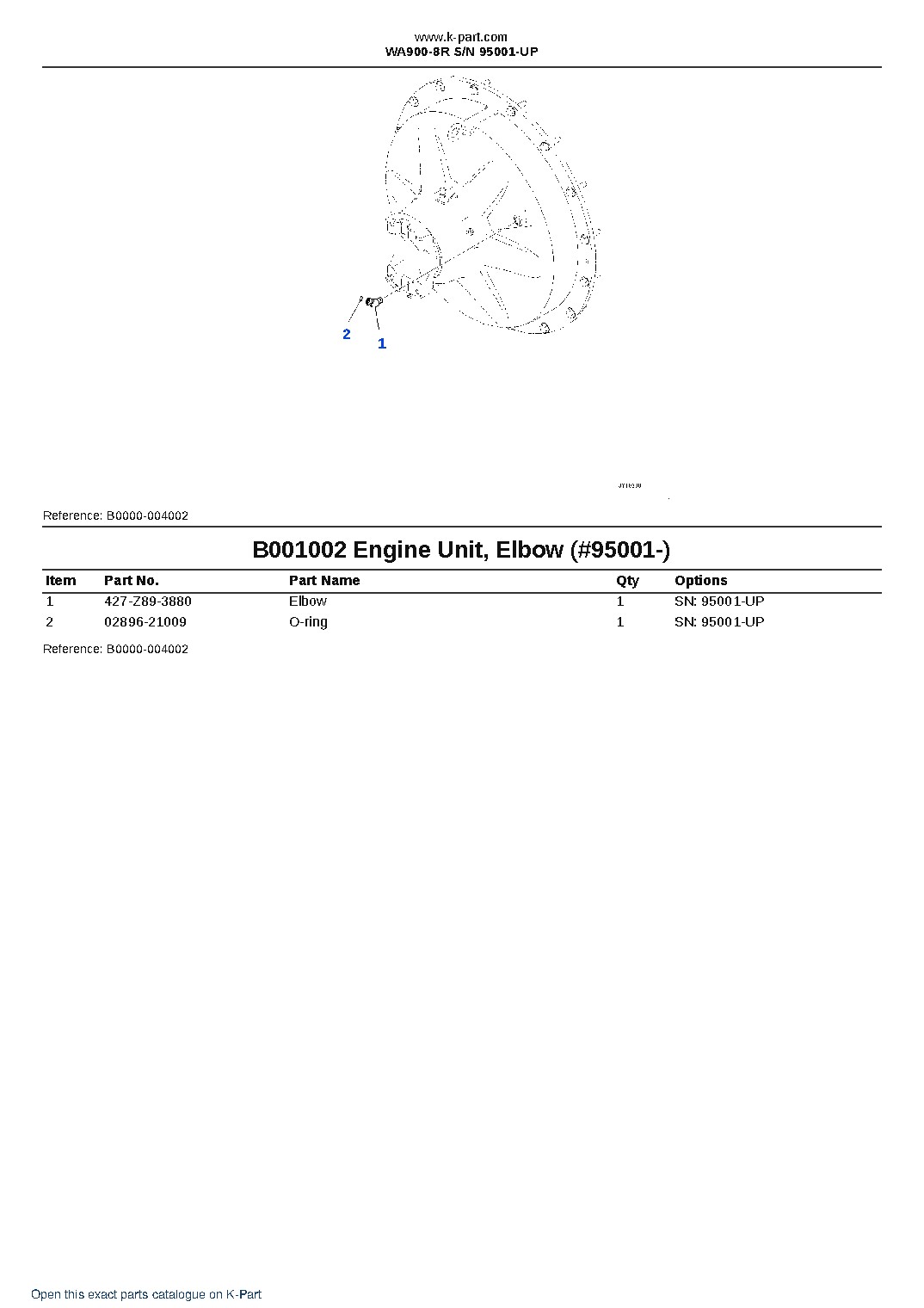 WA900-8R S/N 95001-UP – sample page 2 WA900-8R S/N 95001-UP – sample page 2