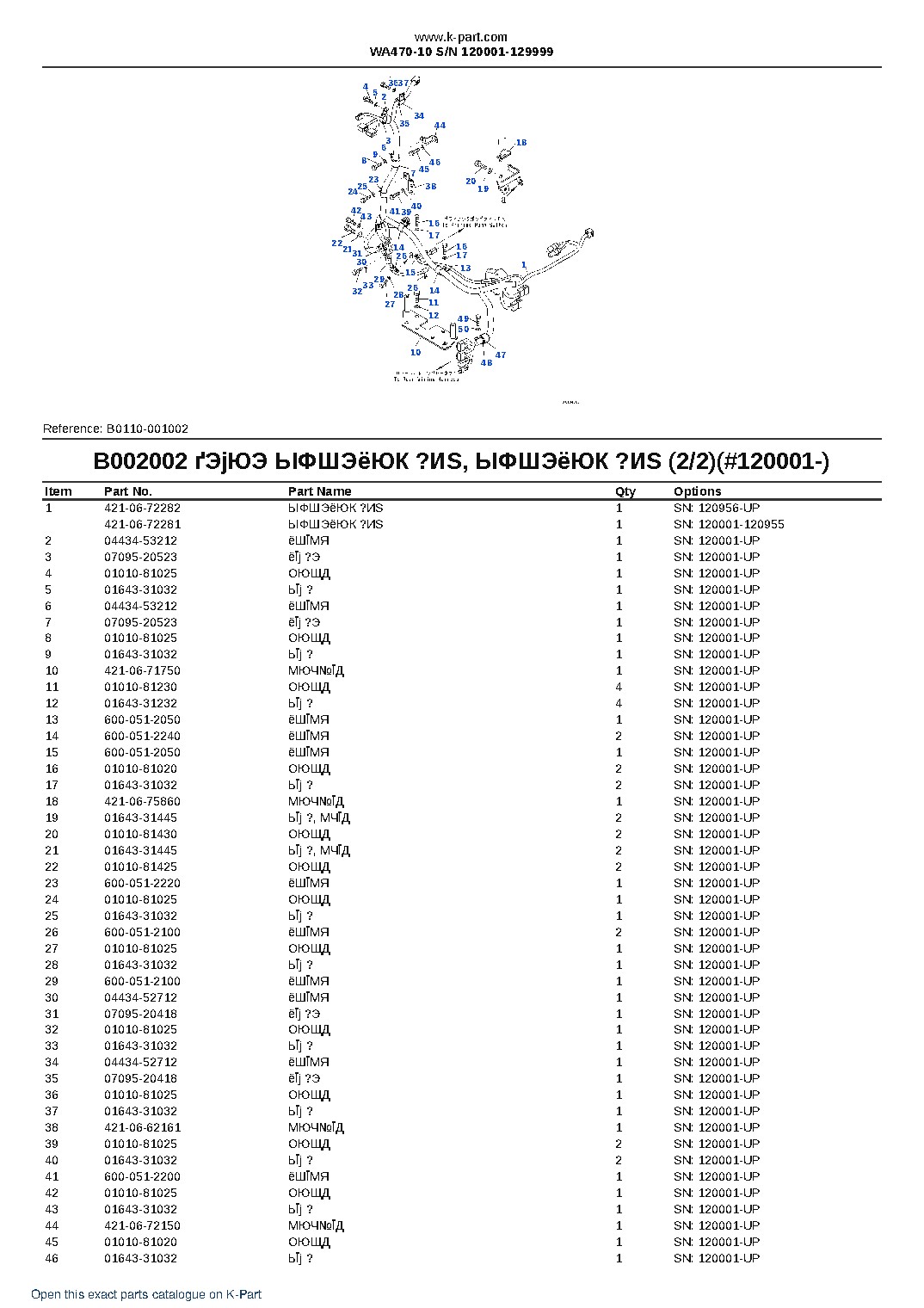 WA470-10 S/N 120001-129999 – sample page 4