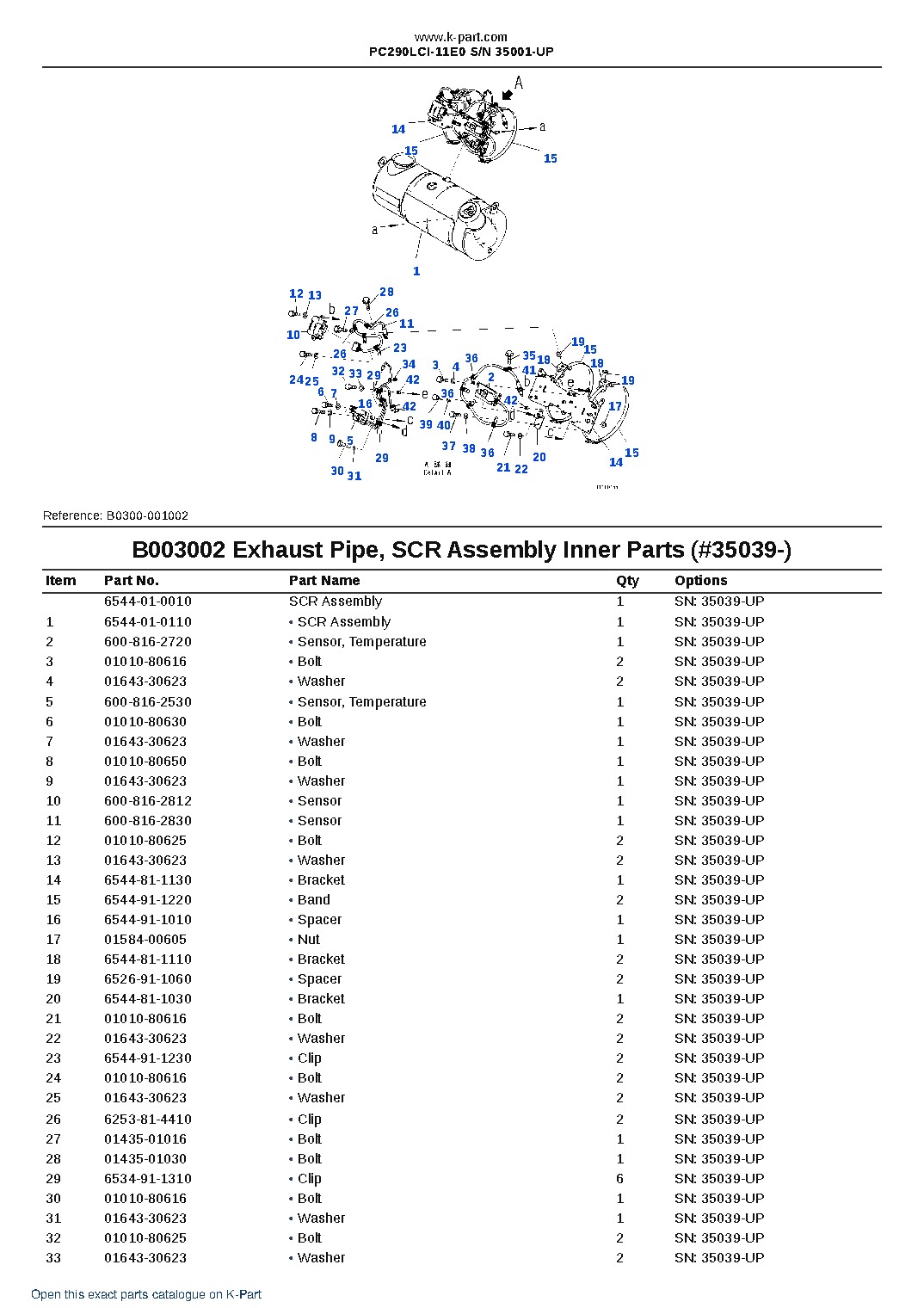 PC290LCI-11E0 S/N 35001-UP – sample page 8 PC290LCI-11E0 S/N 35001-UP – sample page 8