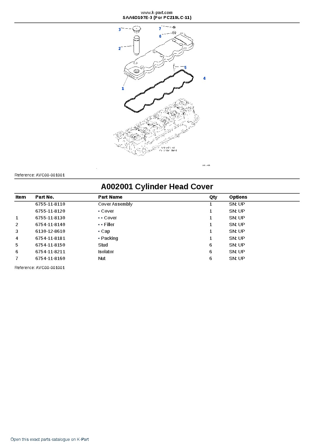 SAA6D107E-3  (For PC210LC-11) – sample page 2