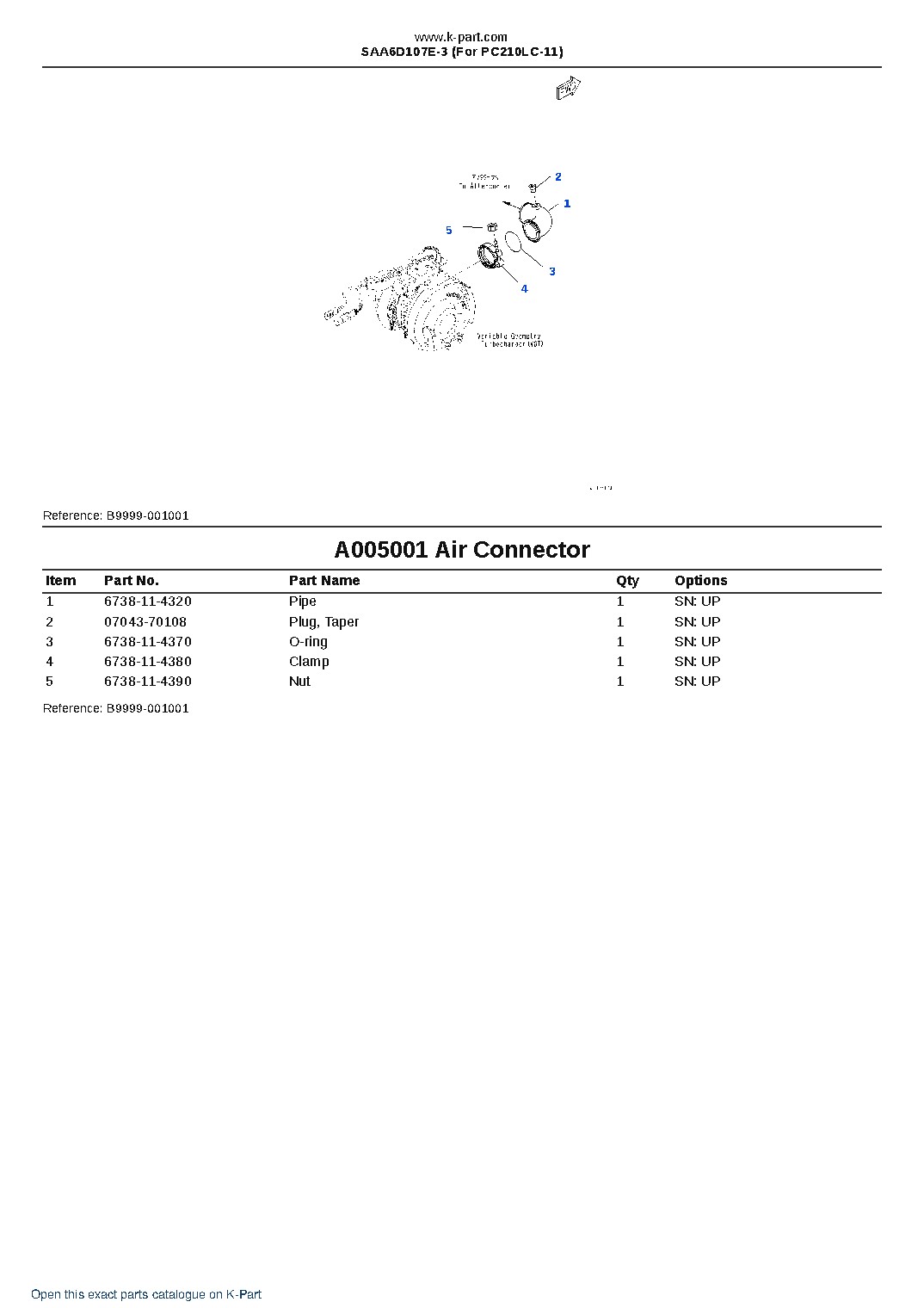 SAA6D107E-3  (For PC210LC-11) – sample page 5