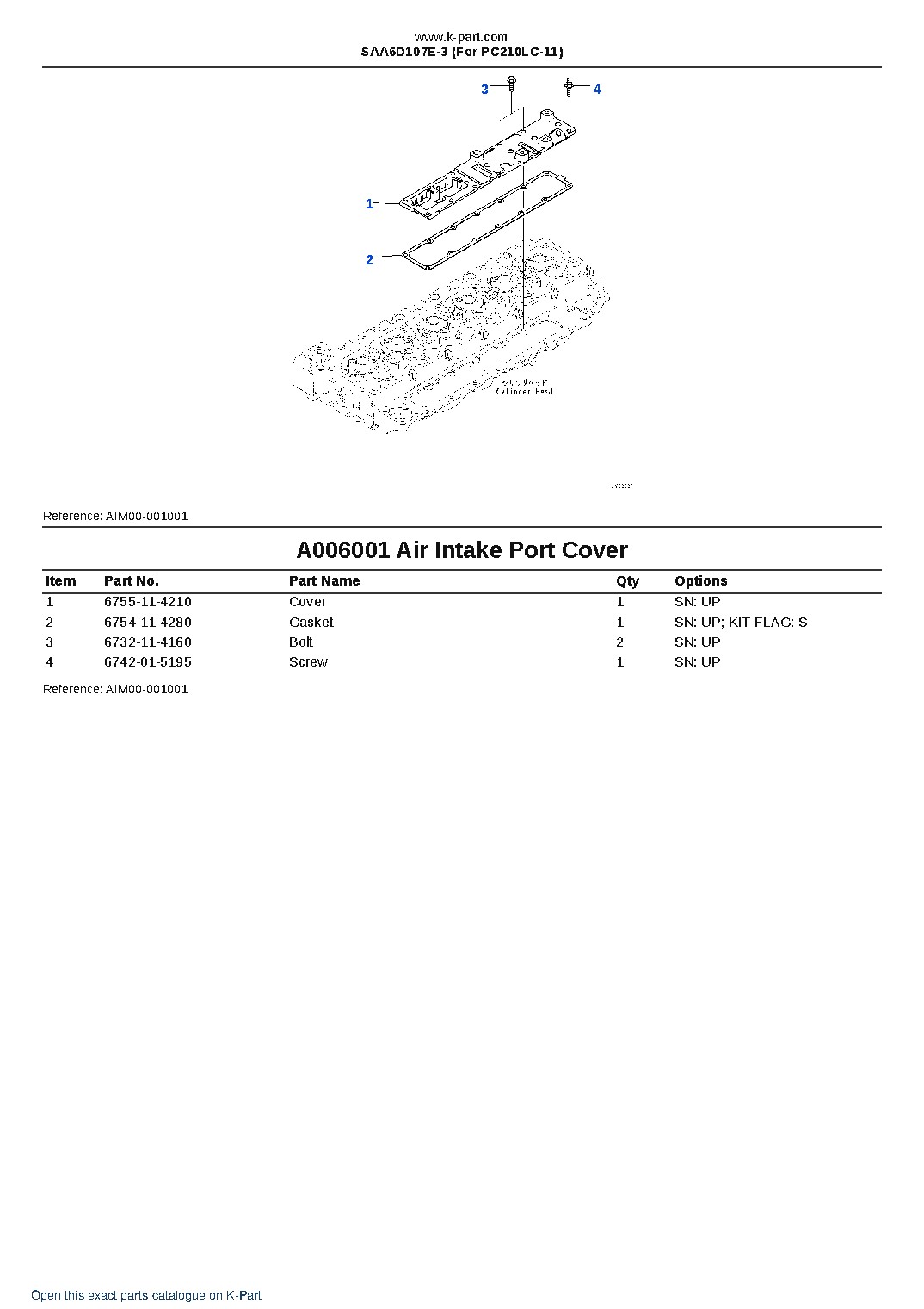 SAA6D107E-3  (For PC210LC-11) – sample page 6