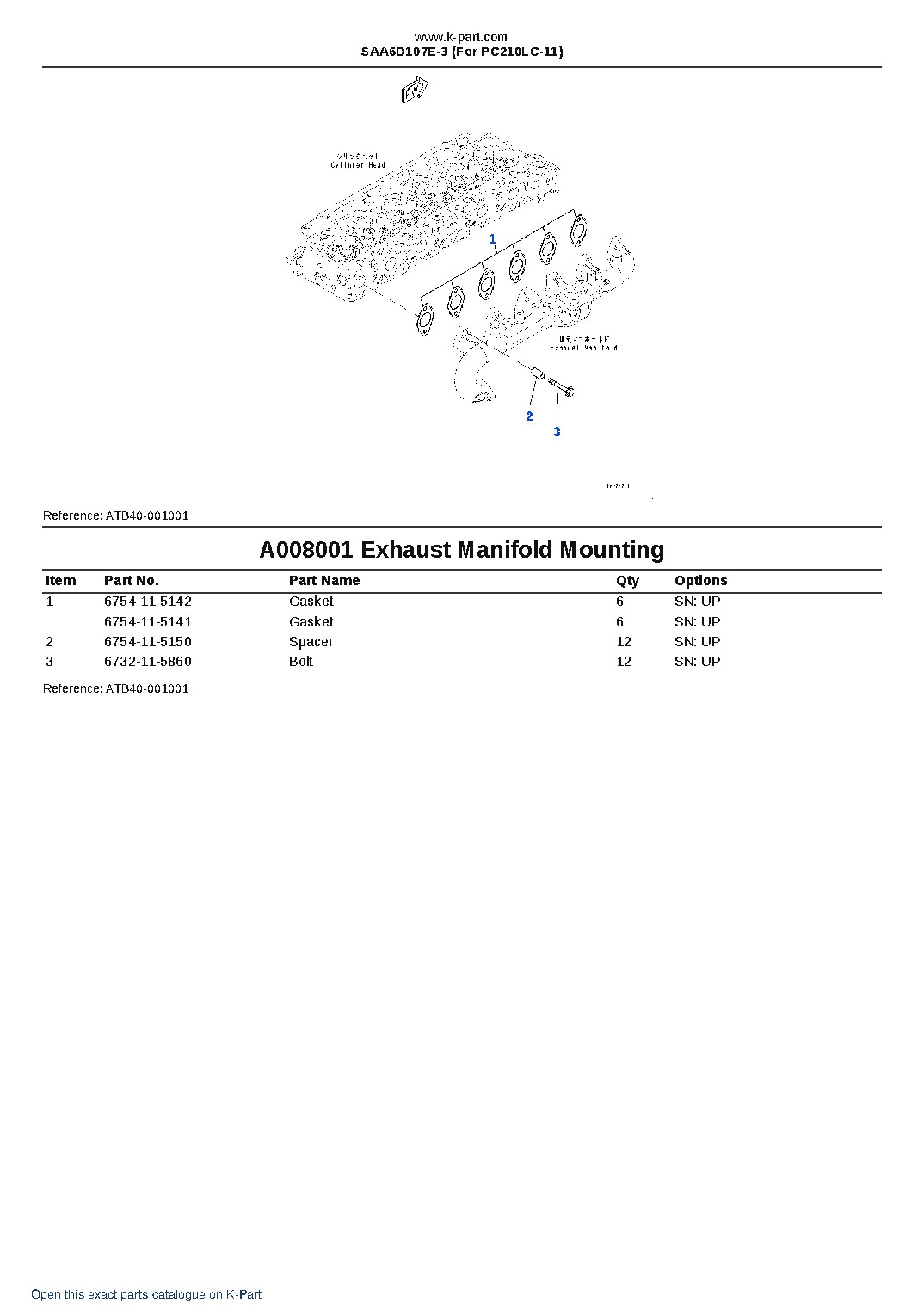 SAA6D107E-3  (For PC210LC-11) – sample page 8