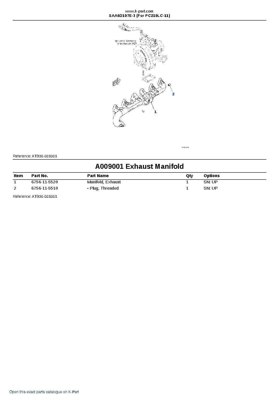 SAA6D107E-3  (For PC210LC-11) – sample page 9