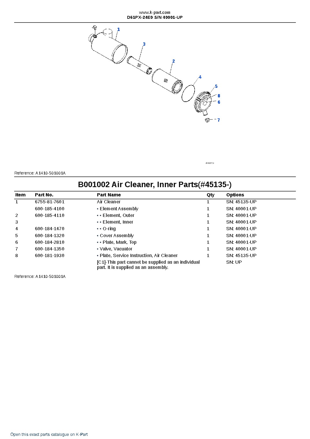 D61PX-24E0 S/N 40001-UP – sample page 2 D61PX-24E0 S/N 40001-UP – sample page 2