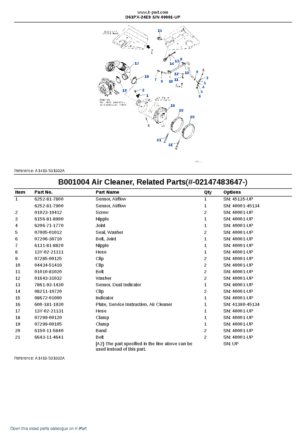 D61PX-24E0 S/N 40001-UP – sample page 4 D61PX-24E0 S/N 40001-UP – sample page 4