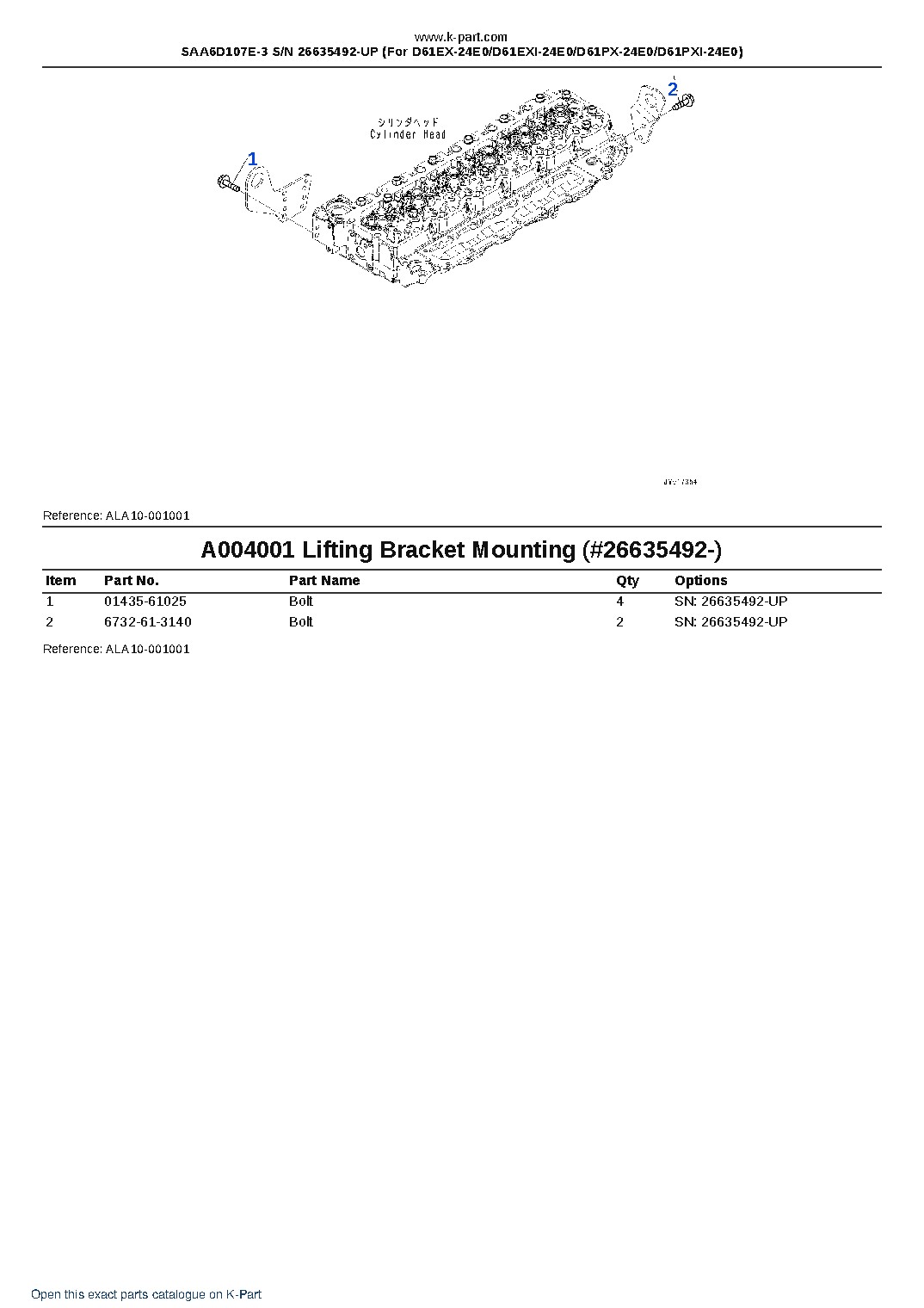 SAA6D107E-3 S/N 26635492-UP (For D61EX-24E0/D61EXI-24E0/D61PX-24E0/D61PXI-24E0) – sample page 5 SAA6D107E-3 S/N 26635492-UP (For D61EX-24E0/D61EXI-24E0/D61PX-24E0/D61PXI-24E0) – sample page 5