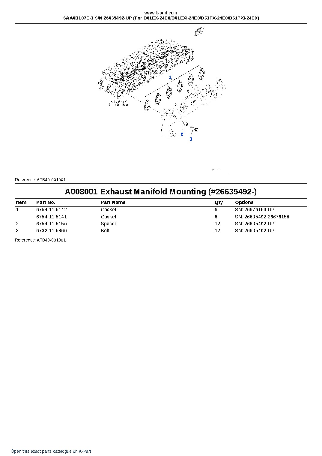 SAA6D107E-3 S/N 26635492-UP (For D61EX-24E0/D61EXI-24E0/D61PX-24E0/D61PXI-24E0) – sample page 9 SAA6D107E-3 S/N 26635492-UP (For D61EX-24E0/D61EXI-24E0/D61PX-24E0/D61PXI-24E0) – sample page 9