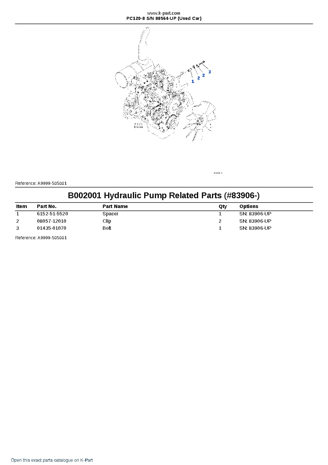PC120-8 S/N 88564-UP (Used Car) – sample page 2