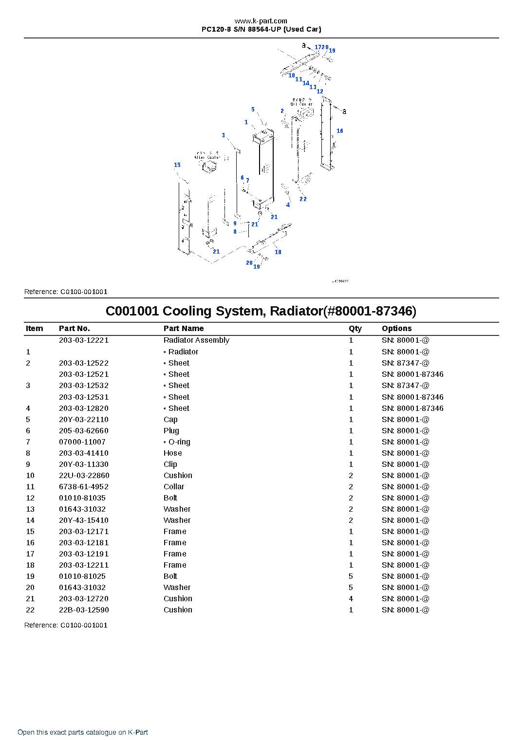 PC120-8 S/N 88564-UP (Used Car) – sample page 7