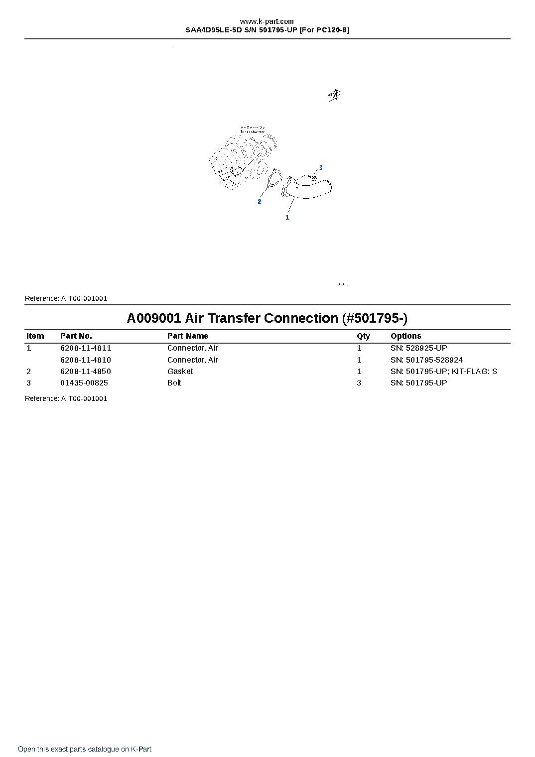 SAA4D95LE-5D S/N 501795-UP (For PC120-8) – sample page 9 SAA4D95LE-5D S/N 501795-UP (For PC120-8) – sample page 9