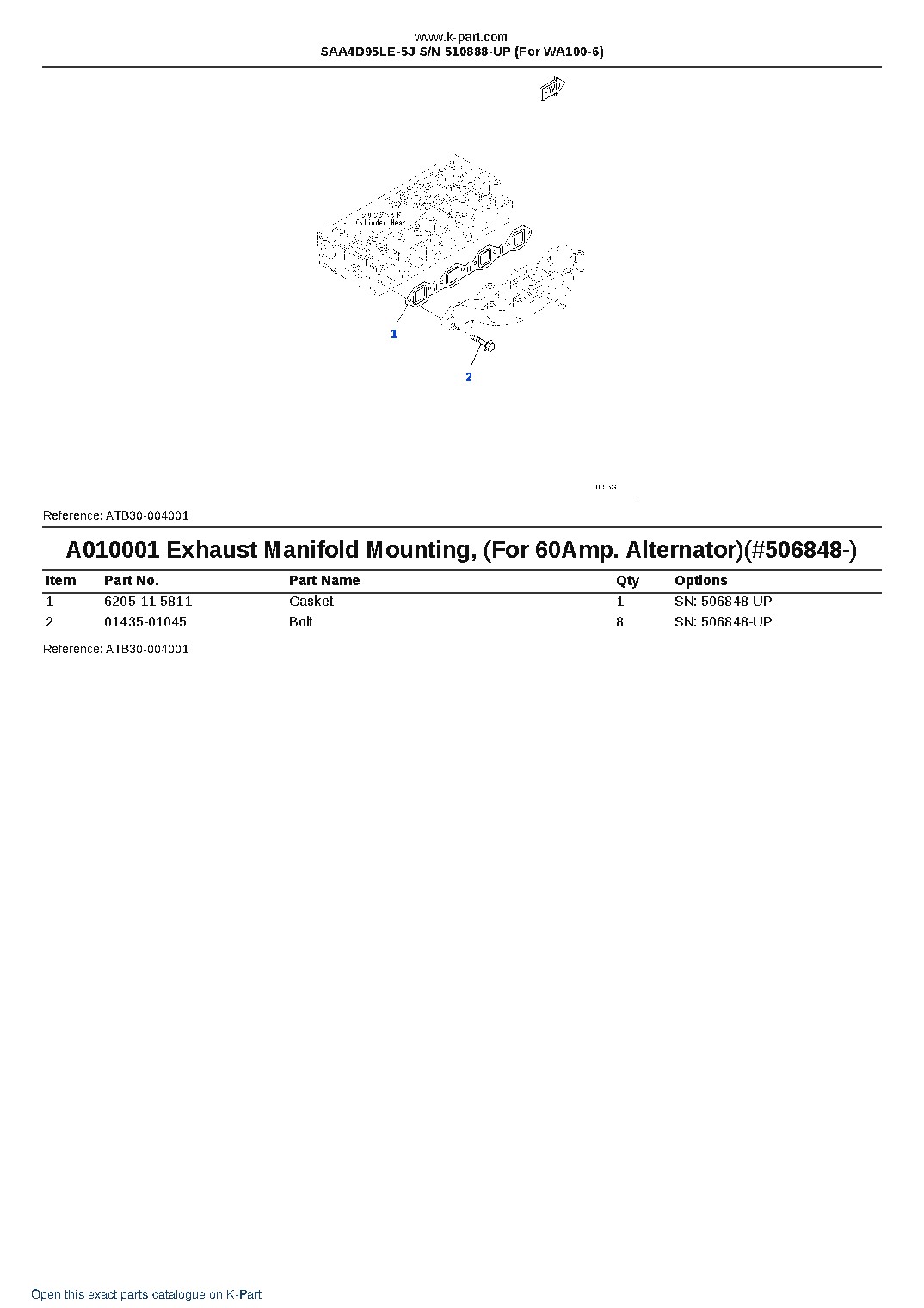 SAA4D95LE-5J S/N 510888-UP (For WA100-6) – sample page 10 SAA4D95LE-5J S/N 510888-UP (For WA100-6) – sample page 10