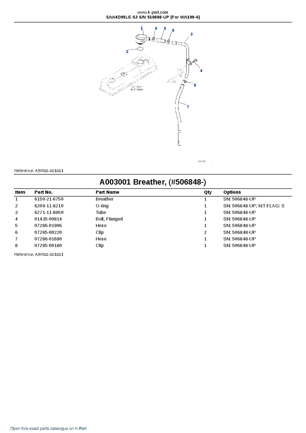 SAA4D95LE-5J S/N 510888-UP (For WA100-6) – sample page 3 SAA4D95LE-5J S/N 510888-UP (For WA100-6) – sample page 3