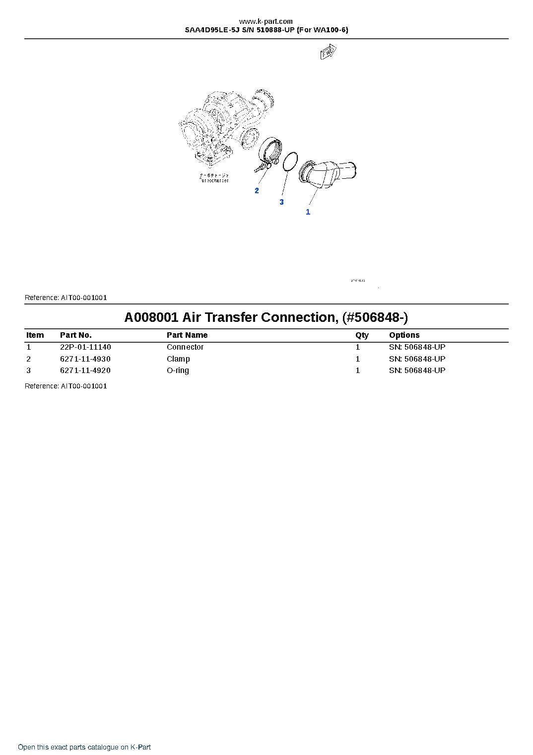 SAA4D95LE-5J S/N 510888-UP (For WA100-6) – sample page 8 SAA4D95LE-5J S/N 510888-UP (For WA100-6) – sample page 8