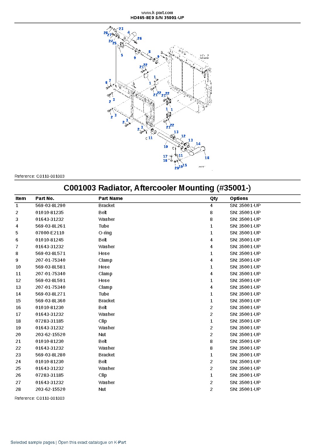 HD465-8E0 S/N 35001-UP – sample page 8