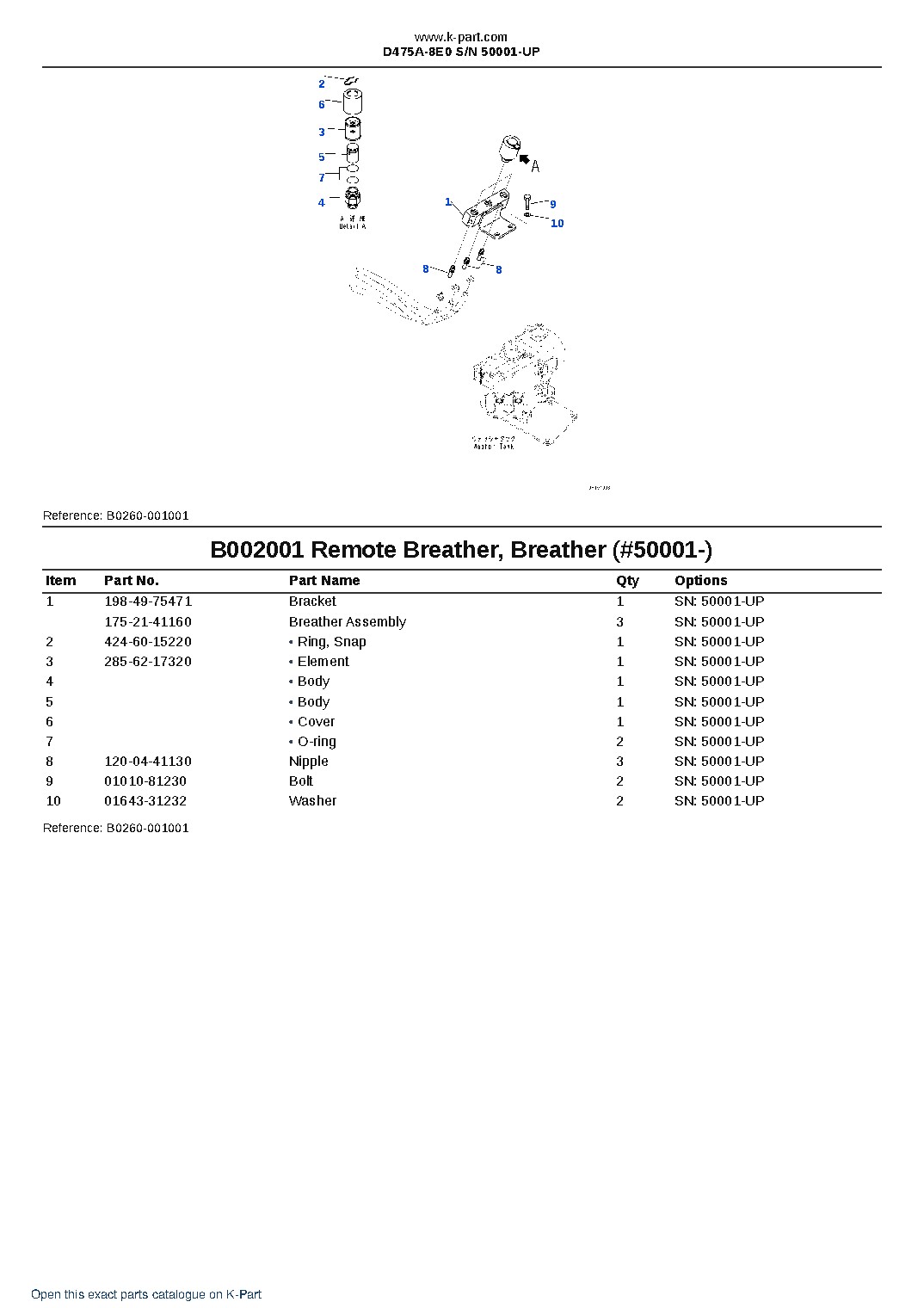 D475A-8E0 S/N 50001-UP – sample page 2