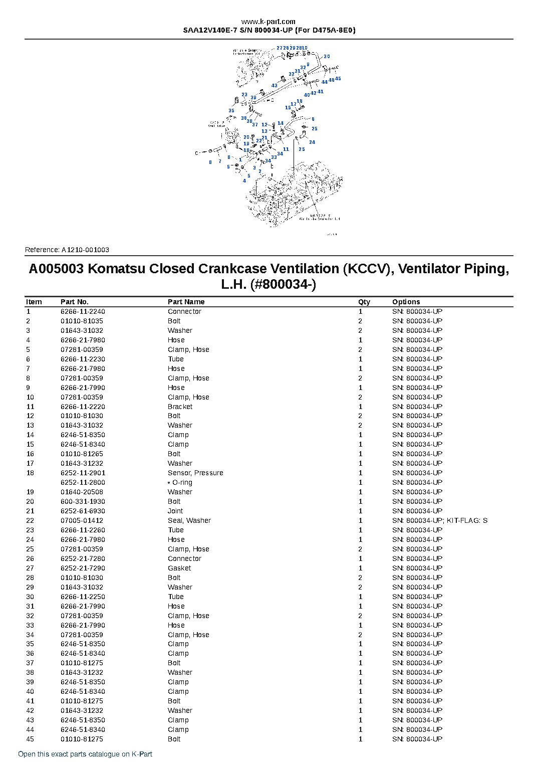 SAA12V140E-7 S/N 800034-UP (For D475A-8E0) – sample page 9