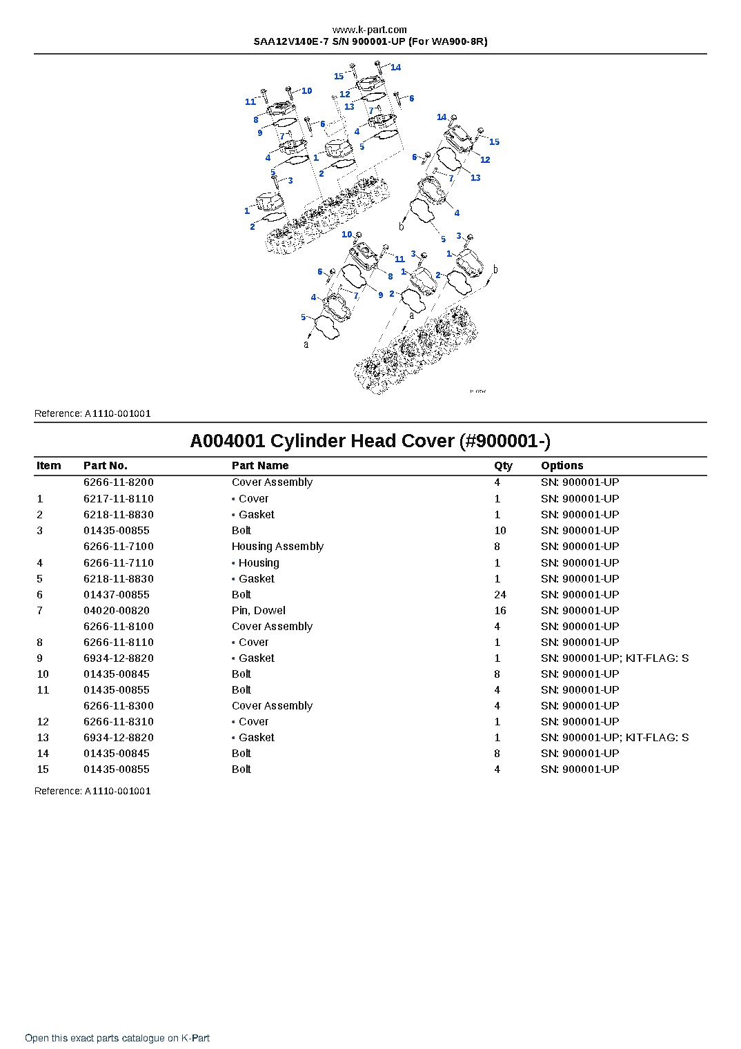 SAA12V140E-7 S/N 900001-UP (For WA900-8R) – sample page 5 SAA12V140E-7 S/N 900001-UP (For WA900-8R) – sample page 5