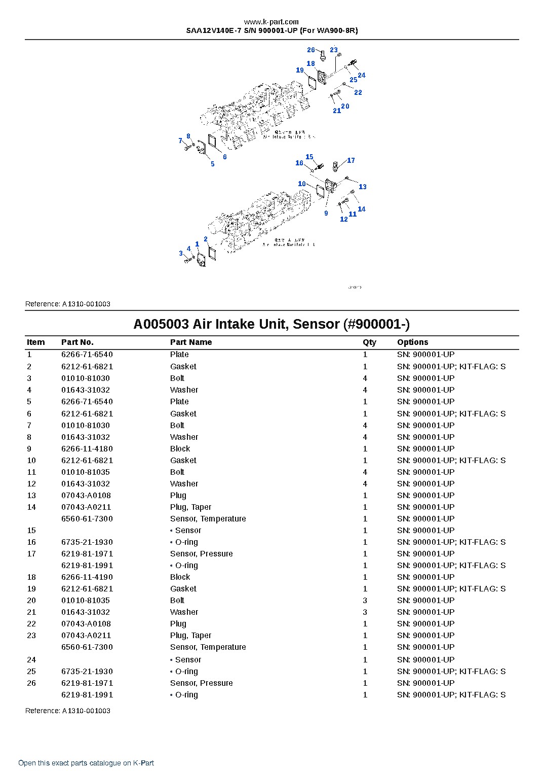 SAA12V140E-7 S/N 900001-UP (For WA900-8R) – sample page 9 SAA12V140E-7 S/N 900001-UP (For WA900-8R) – sample page 9