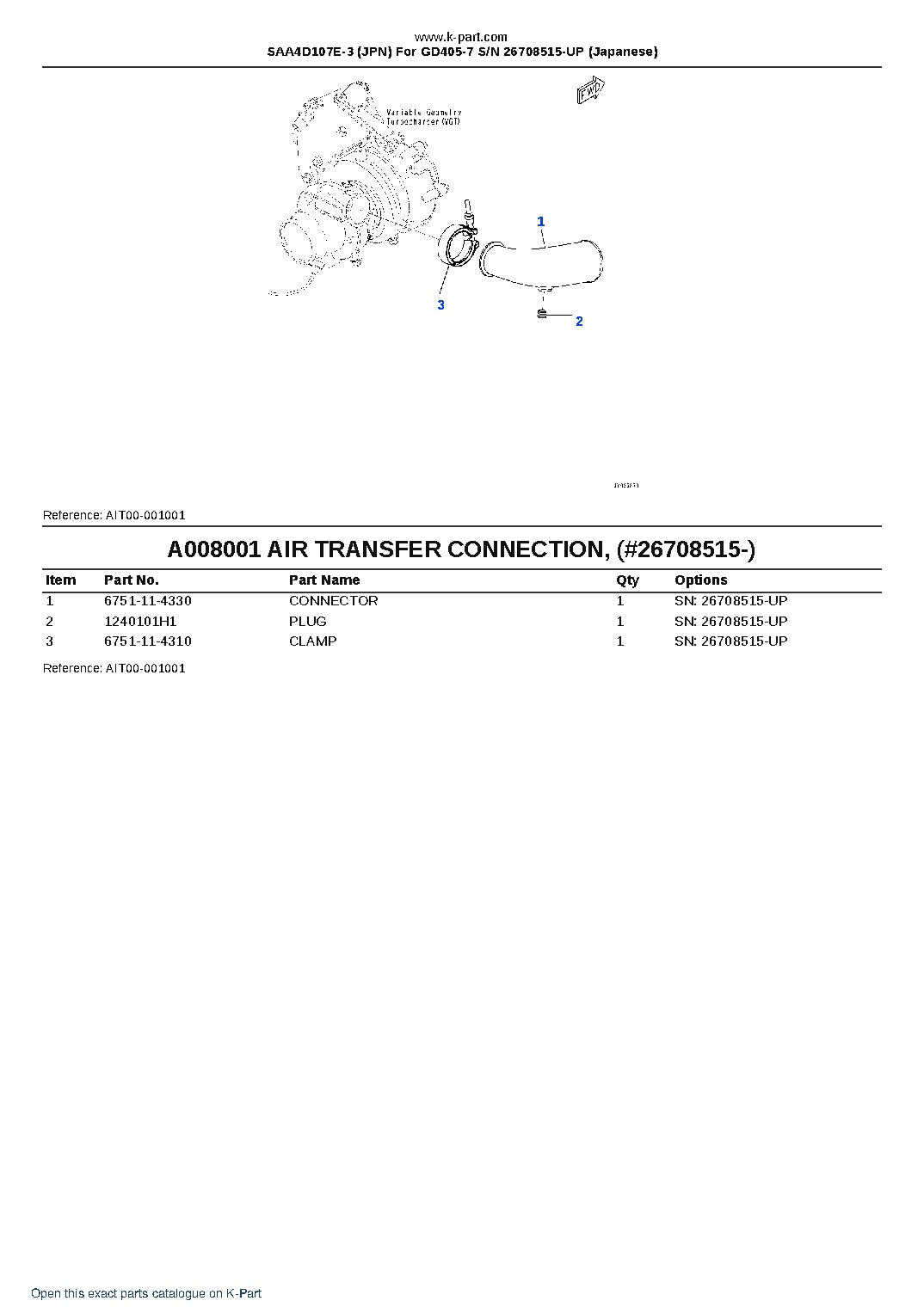 SAA4D107E-3 (JPN) For GD405-7 S/N 26708515-UP (Japanese) – sample page 9 SAA4D107E-3 (JPN) For GD405-7 S/N 26708515-UP (Japanese) – sample page 9