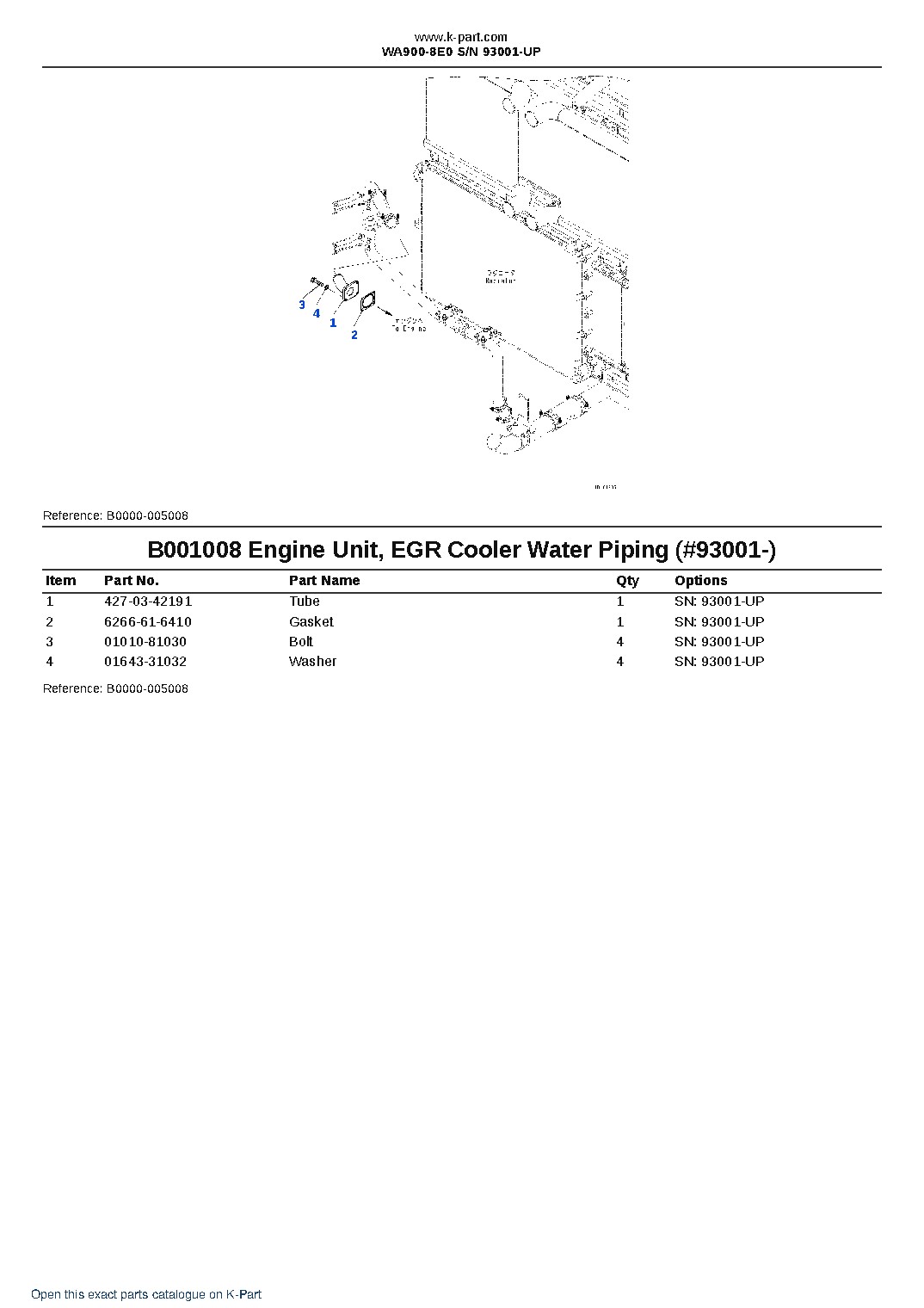 WA900-8E0 S/N 93001-UP – sample page 10 WA900-8E0 S/N 93001-UP – sample page 10