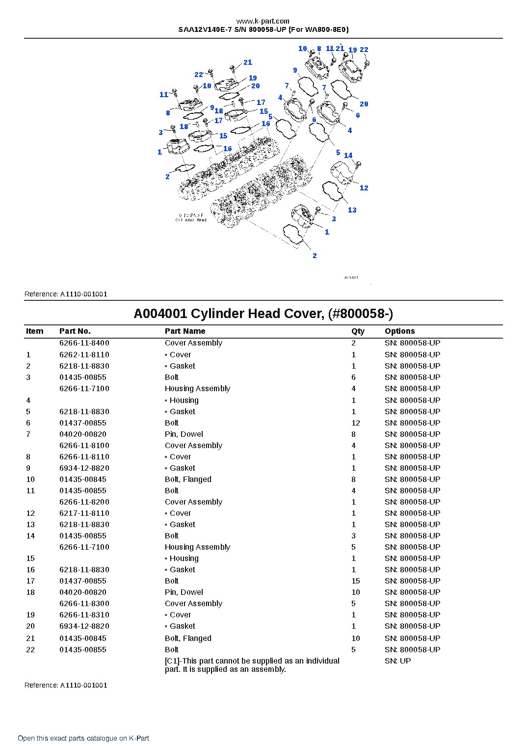 SAA12V140E-7 S/N 800058-UP (For WA800-8E0) – sample page 5
