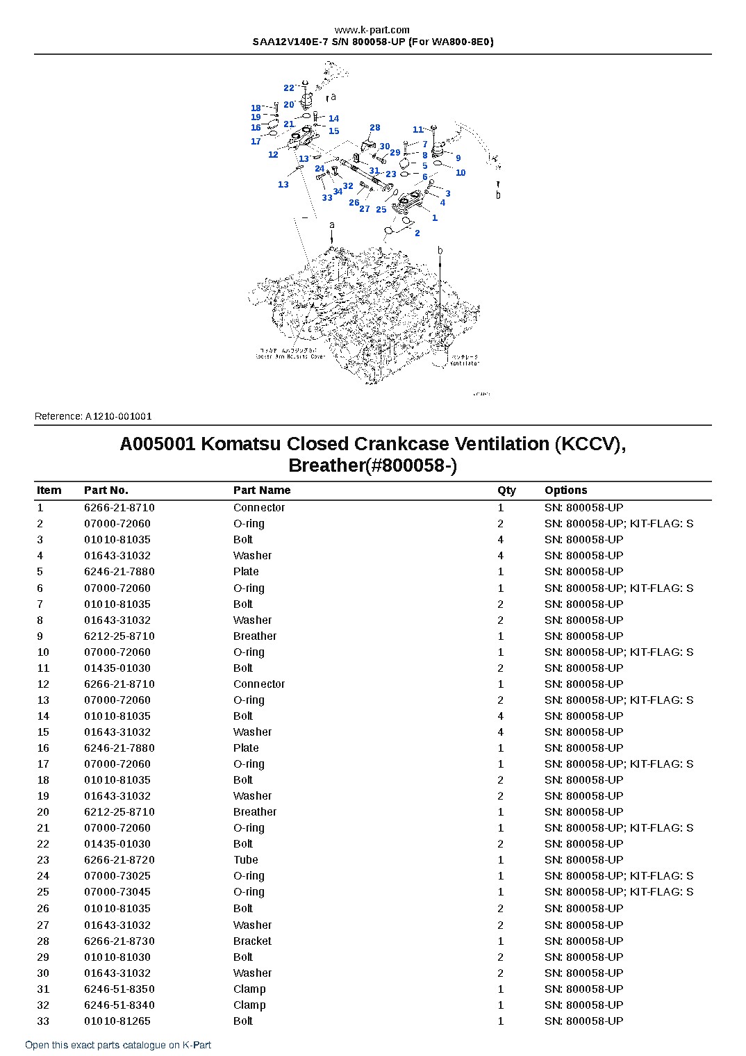 SAA12V140E-7 S/N 800058-UP (For WA800-8E0) – sample page 6