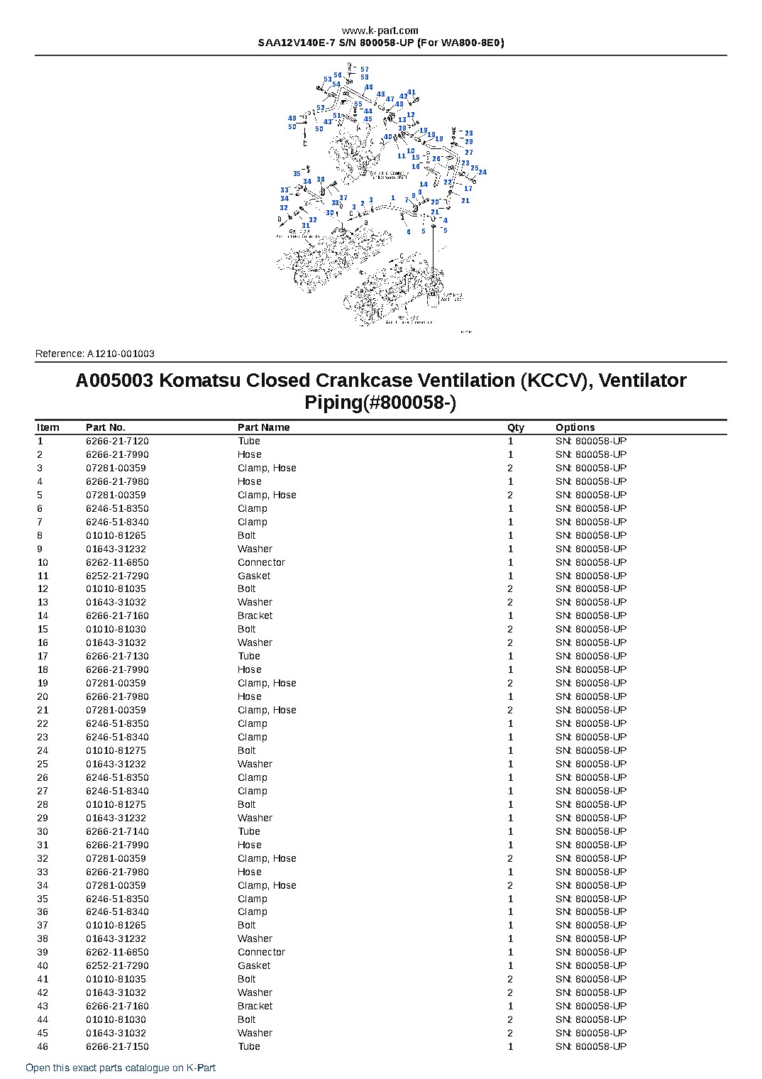 SAA12V140E-7 S/N 800058-UP (For WA800-8E0) – sample page 9