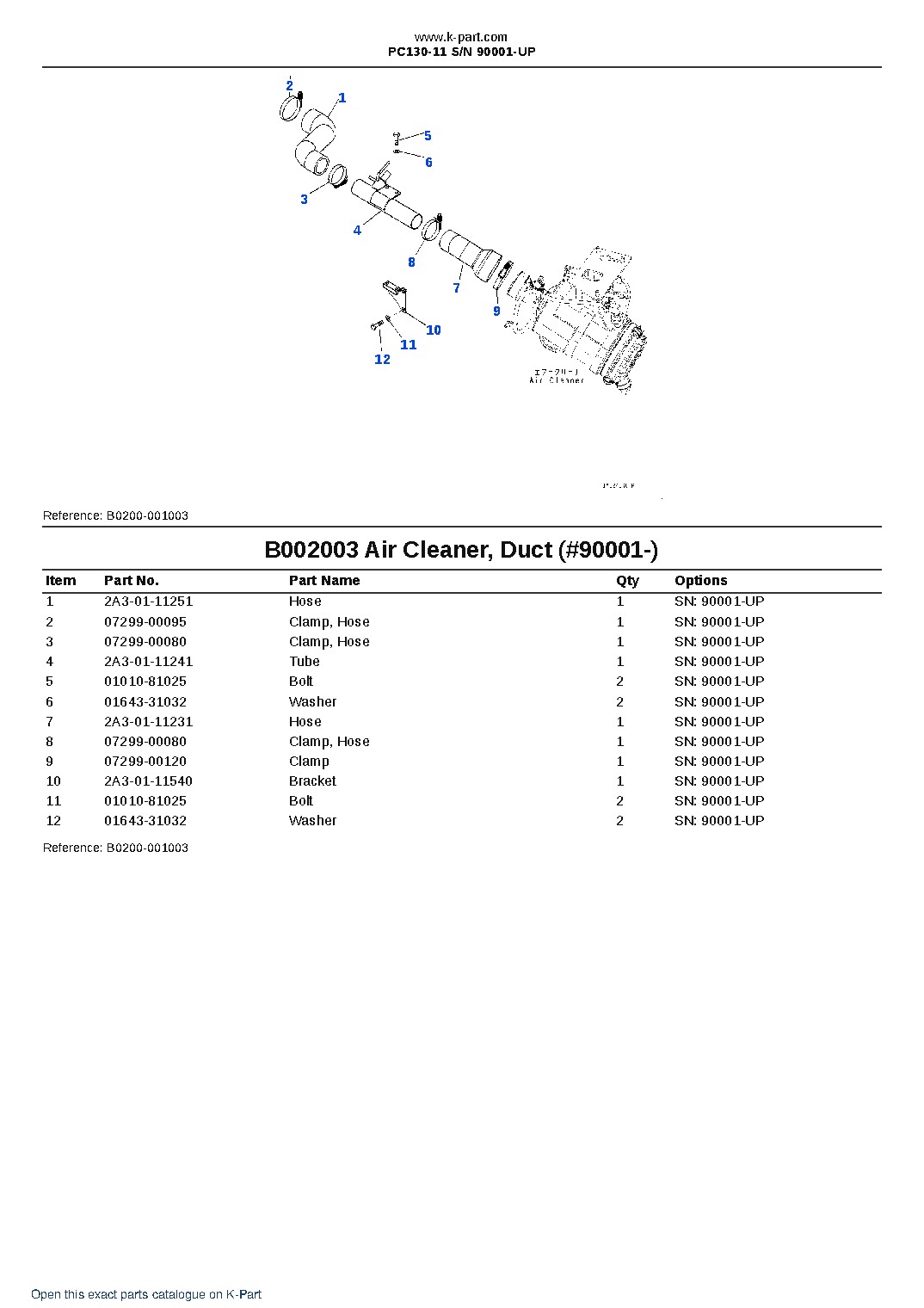 PC130-11 S/N 90001-UP – sample page 7 PC130-11 S/N 90001-UP – sample page 7