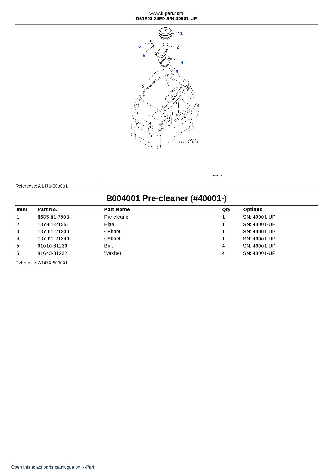 D61EXI-24E0 S/N 40001-UP – sample page 5 D61EXI-24E0 S/N 40001-UP – sample page 5