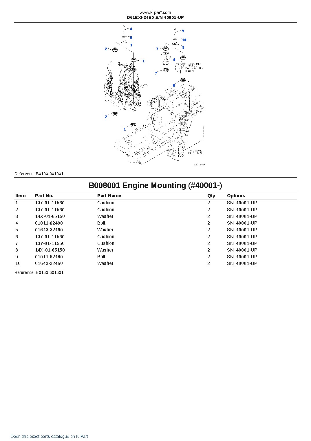 D61EXI-24E0 S/N 40001-UP – sample page 9 D61EXI-24E0 S/N 40001-UP – sample page 9