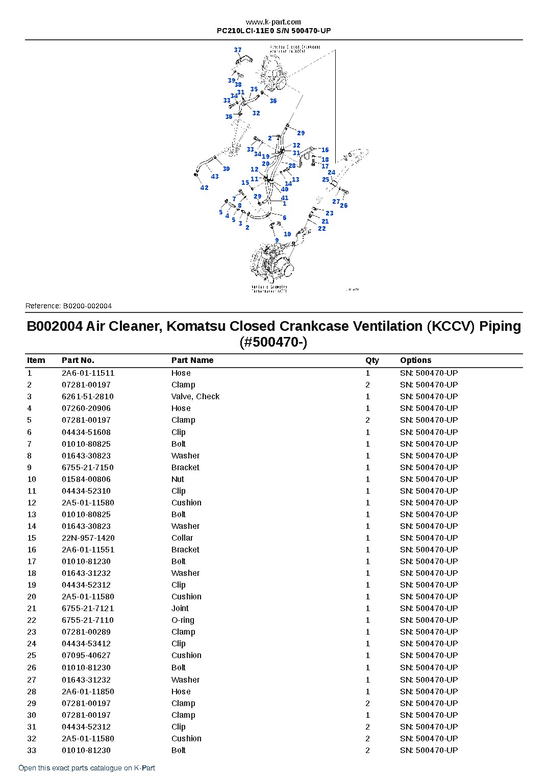 PC210LCI-11E0 S/N 500470-UP – sample page 5